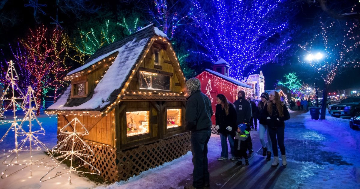 Christmas Village In Downtown Ogden Utah Visit Ogden